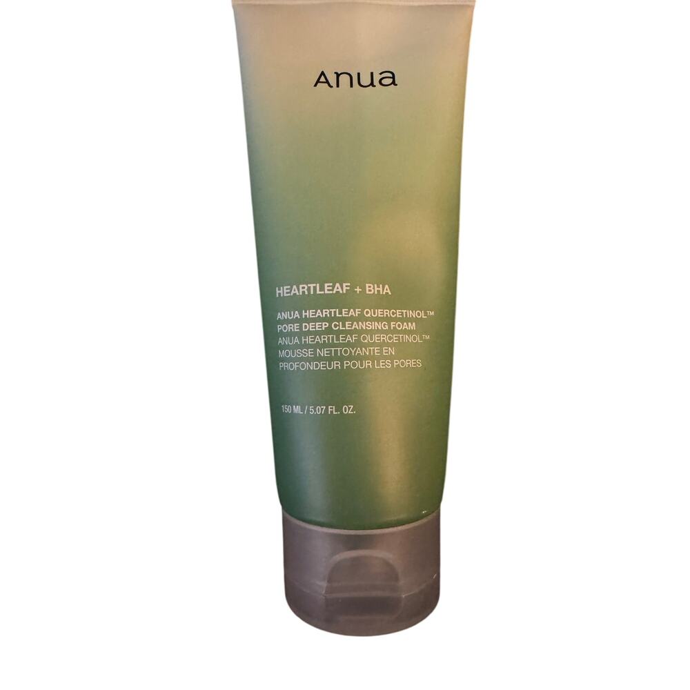 ANUA Heartleaf + BHA Quercetinol Pore Deep Cleansing Foam 150ml AUTHENTIC
